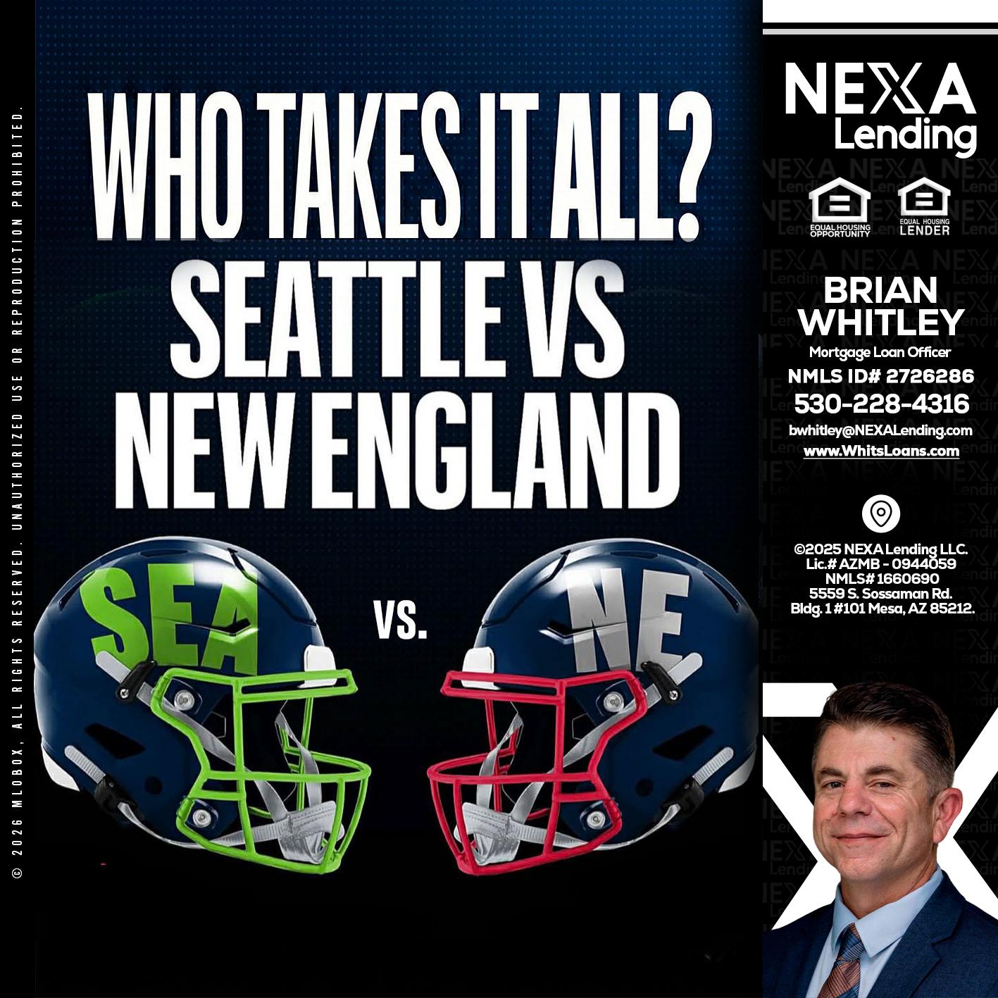 WHO TAKE IT ALL? - Brian Whitley -Mortgage Loan Officer