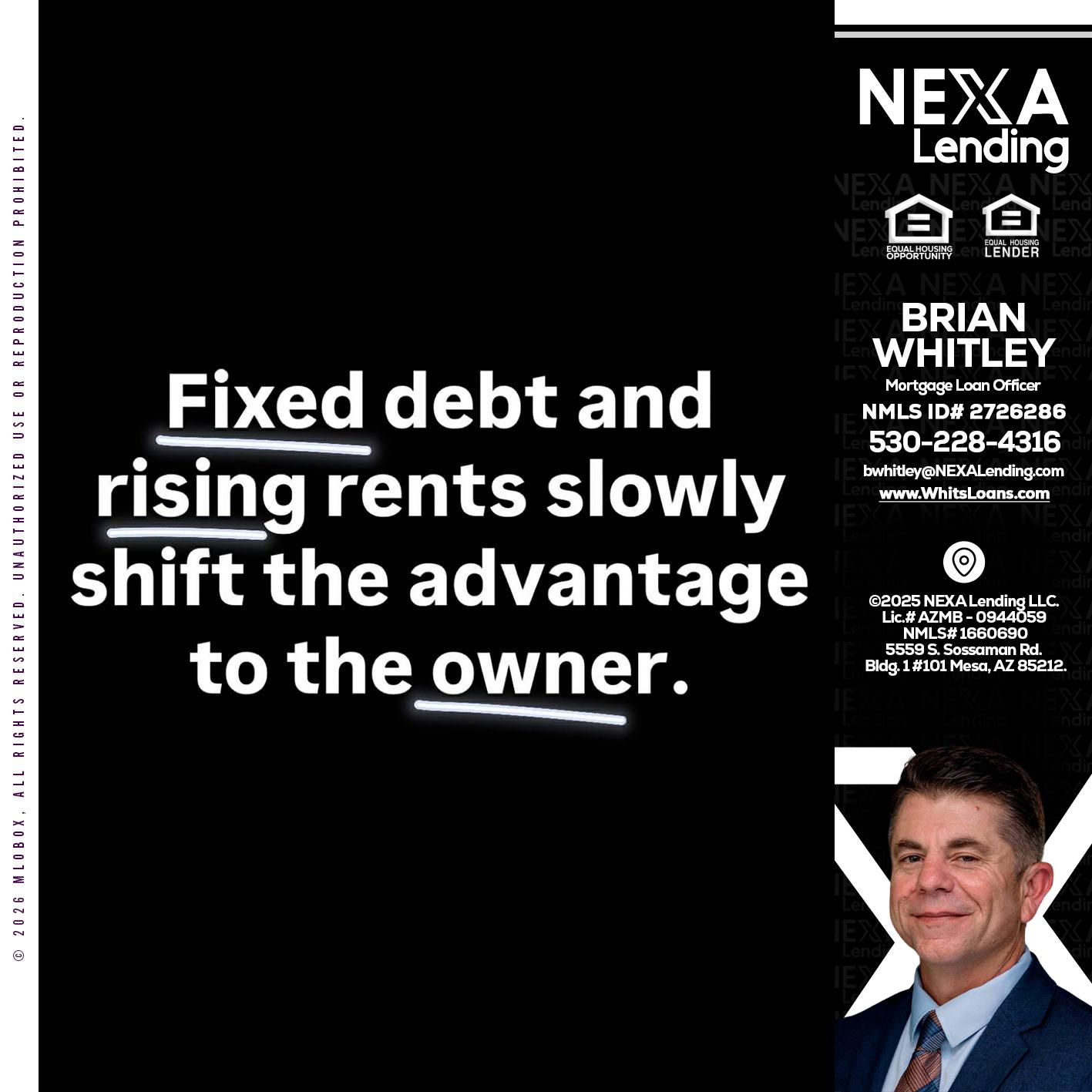 FIXED DEBT - Brian Whitley -Mortgage Loan Officer