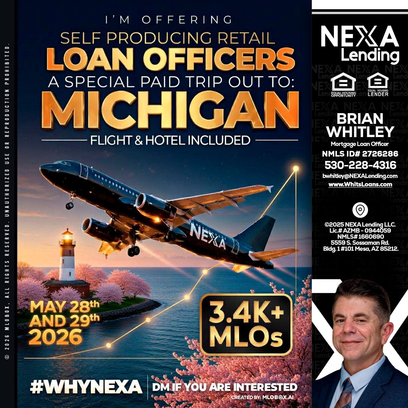 MICHIGAN TRIP - Brian Whitley -Mortgage Loan Officer