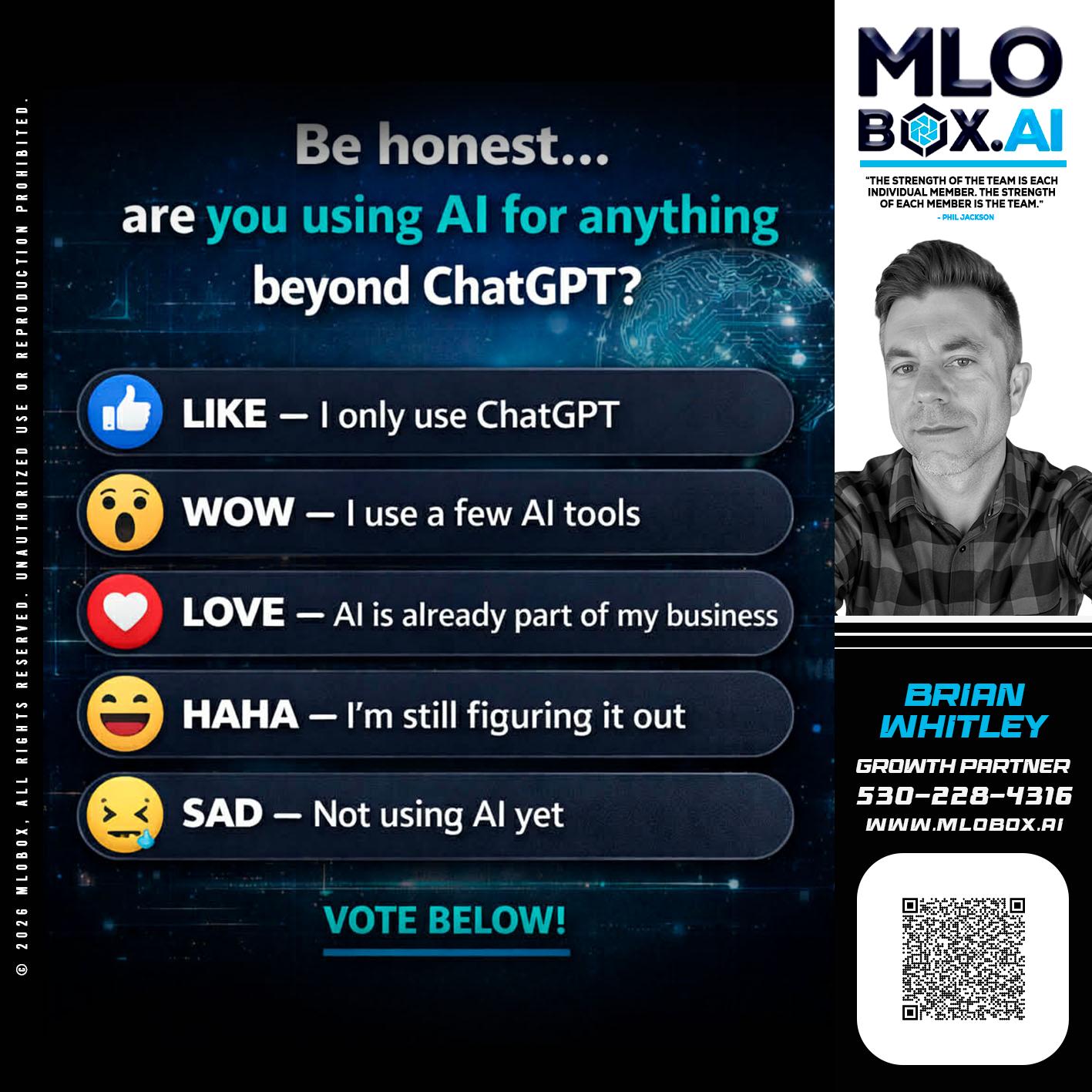 BE HONEST - Brian Whitley -Mortgage Loan Officer