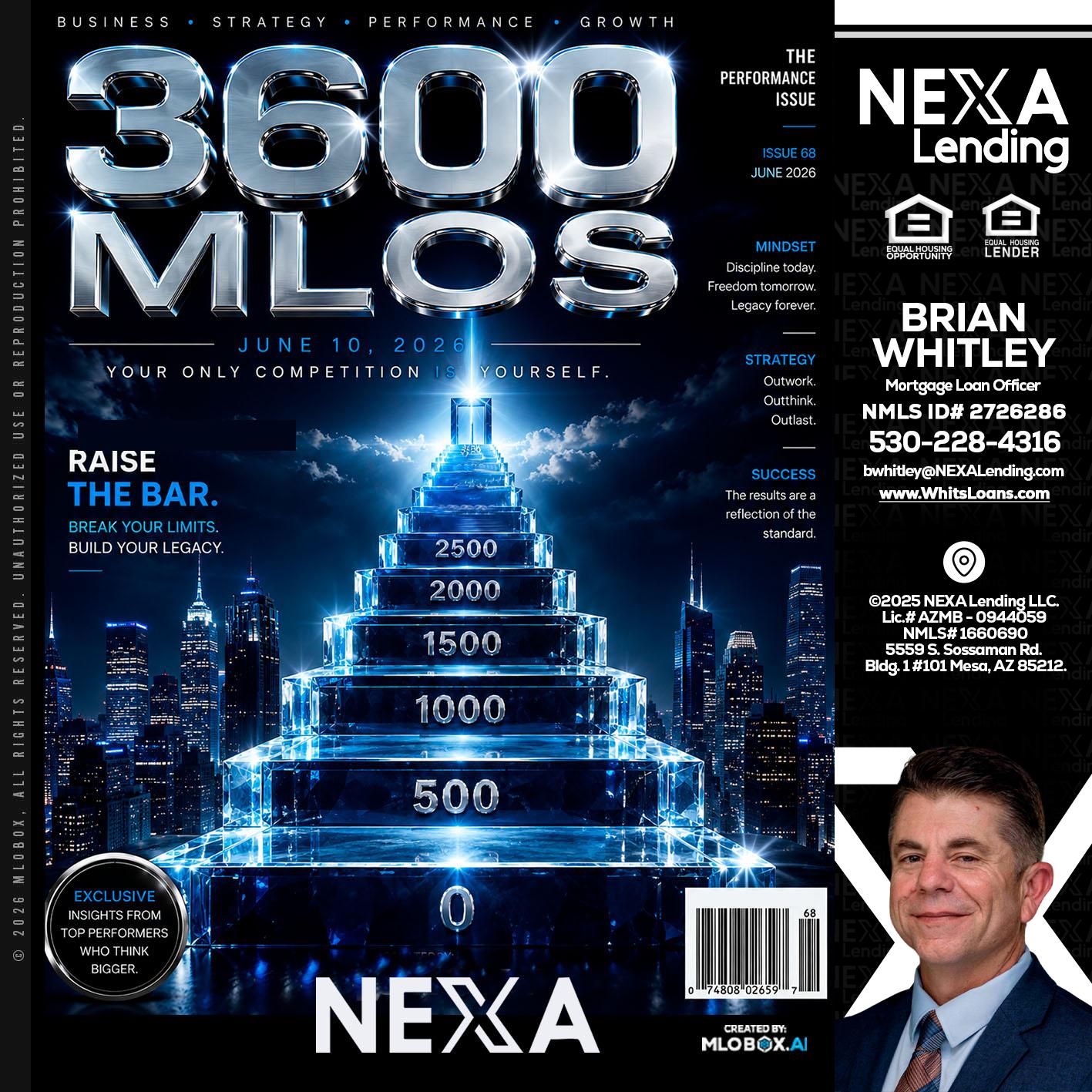 3600 MLOs - Brian Whitley -Mortgage Loan Officer