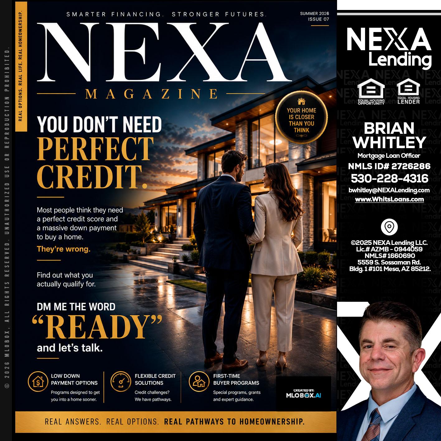 NEXA MAGAZINE - Brian Whitley -Mortgage Loan Officer