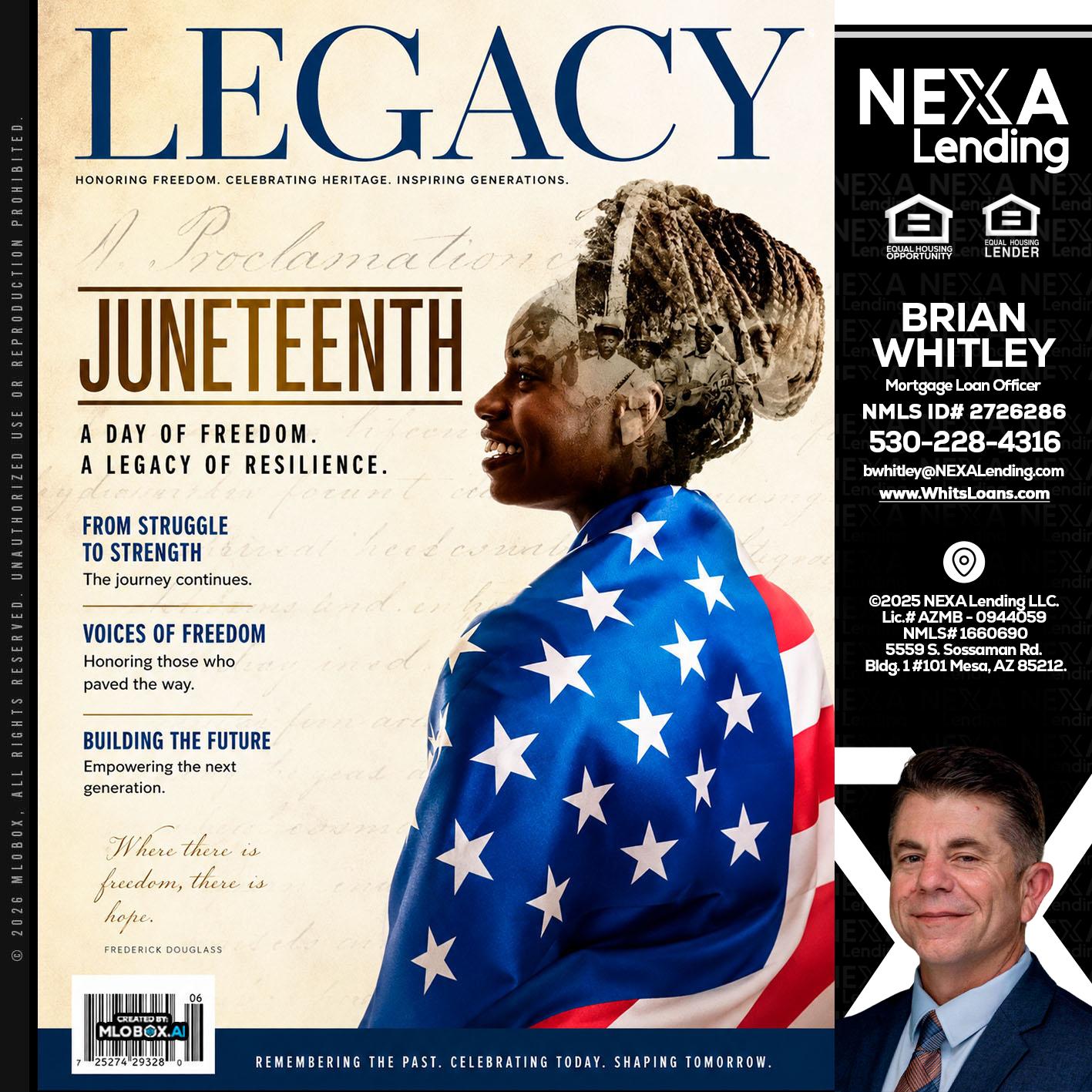 LEGACY - Brian Whitley -Mortgage Loan Officer